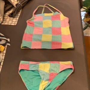 Vineyard Vines 2pc tankini girls size 10